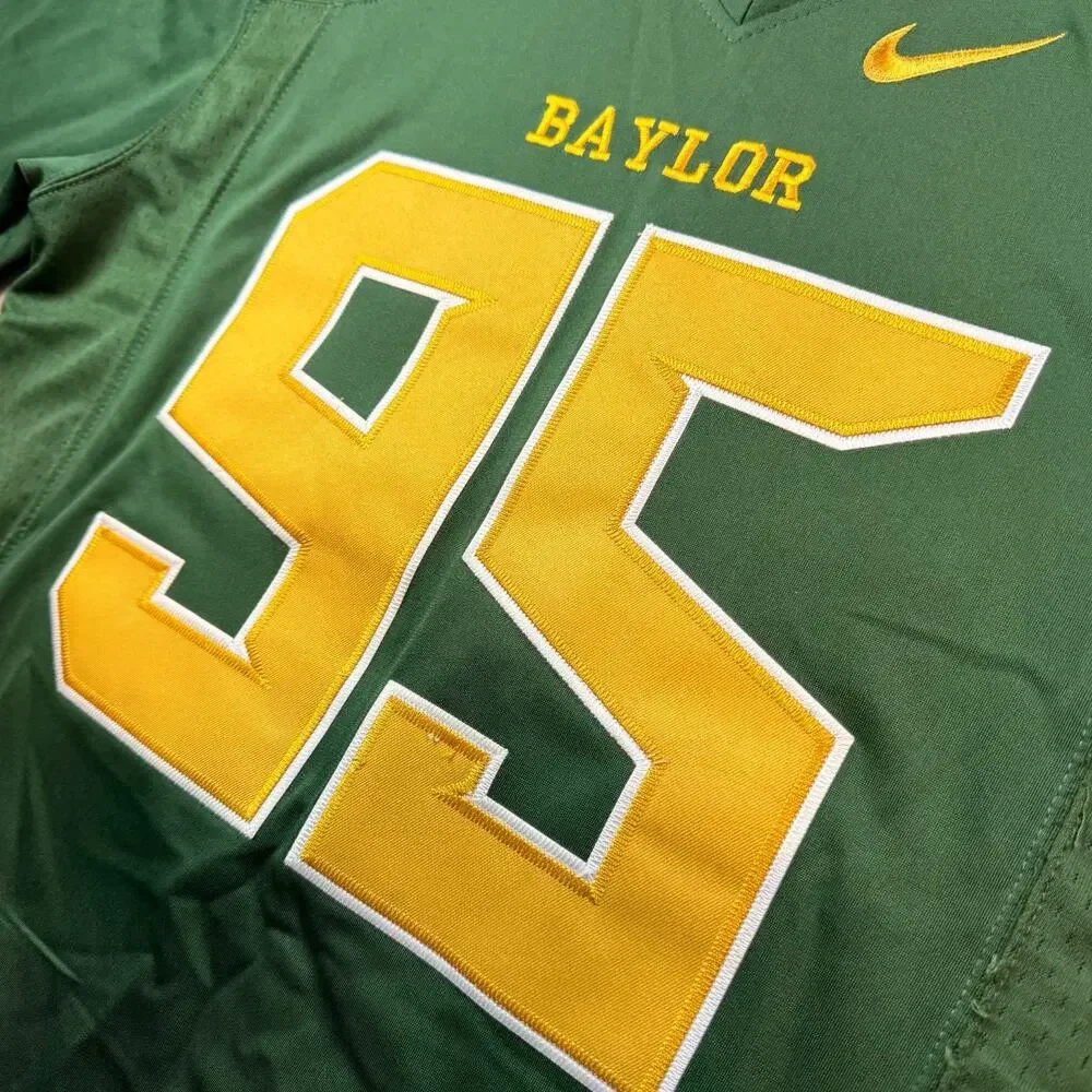 Nike Baylor Bears #95 Maters Football Jersey Size Small